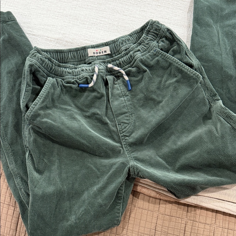 Mini Boden Kids Forest Corduroy Pants